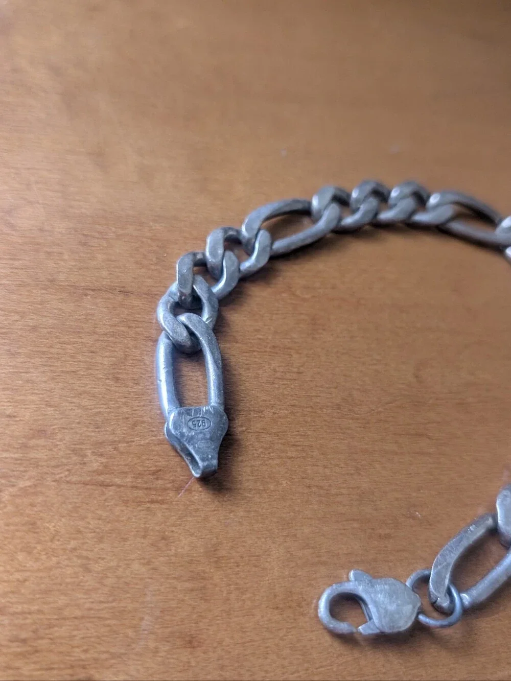 Vintage 925 Silver Cuban bracelet